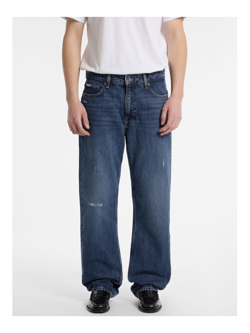 GUESS JEANS GUESS JEANS デニムパンツ リラックスジーンズ (M)G18 Relaxed ゲス パンツ ジーンズ・デニムパンツ ネイビー【送料無料】 10,217円