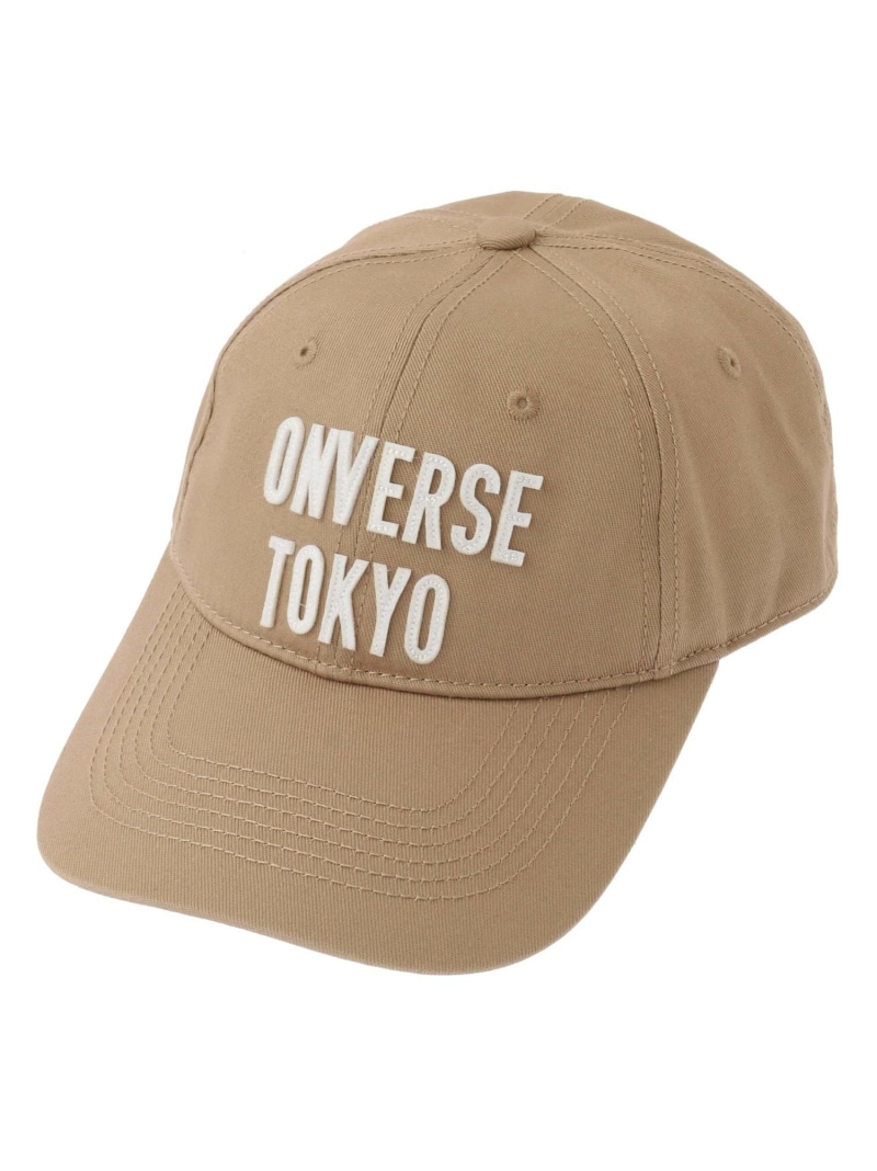 【SALE／30%OFF】CONVERSE TOKYO FELT PATCH LOGO CAP コンバーストウキョウ 帽子 キャップ ブラック ベージュ グレー【RBA_E】【送料無料】