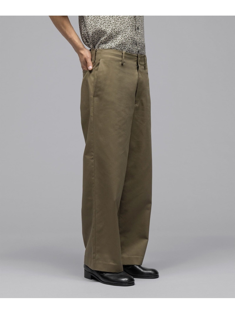 monkey time BEAUTY\u0026YOUTH UNITED ARROWS ＜Dickies * monkey time＞ツイル ローライズ うば車 ズボン下 もの言う花＆若い衆 ユナイテッドアローズ ズボン下 チノズボン下 ベージュ 黒いこと【貨物輸送無料】