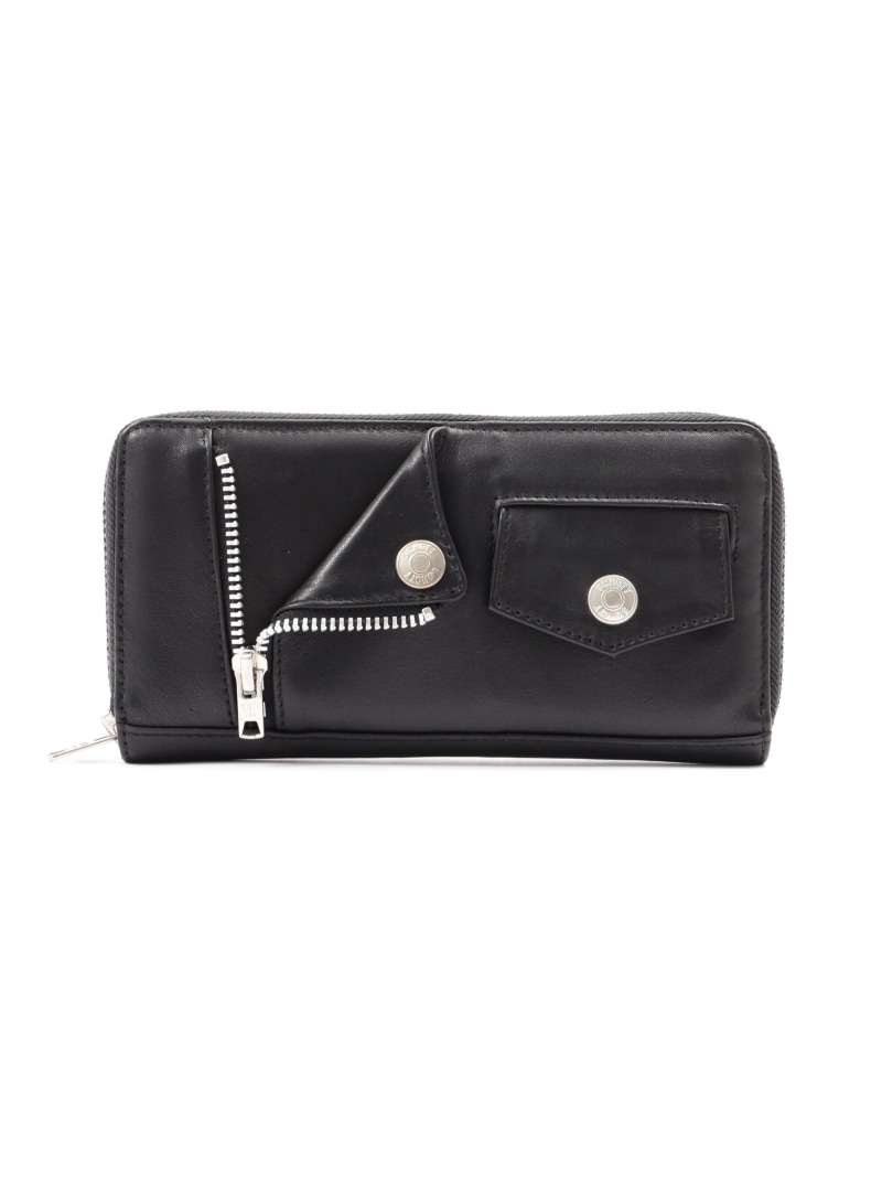 Schott LEATHER RIDERS ZIP WALLET/レザー ライダース ジップウォレット ショット ファッション雑貨 その他のファッション雑貨 ブラック【送料無料】 25,696円