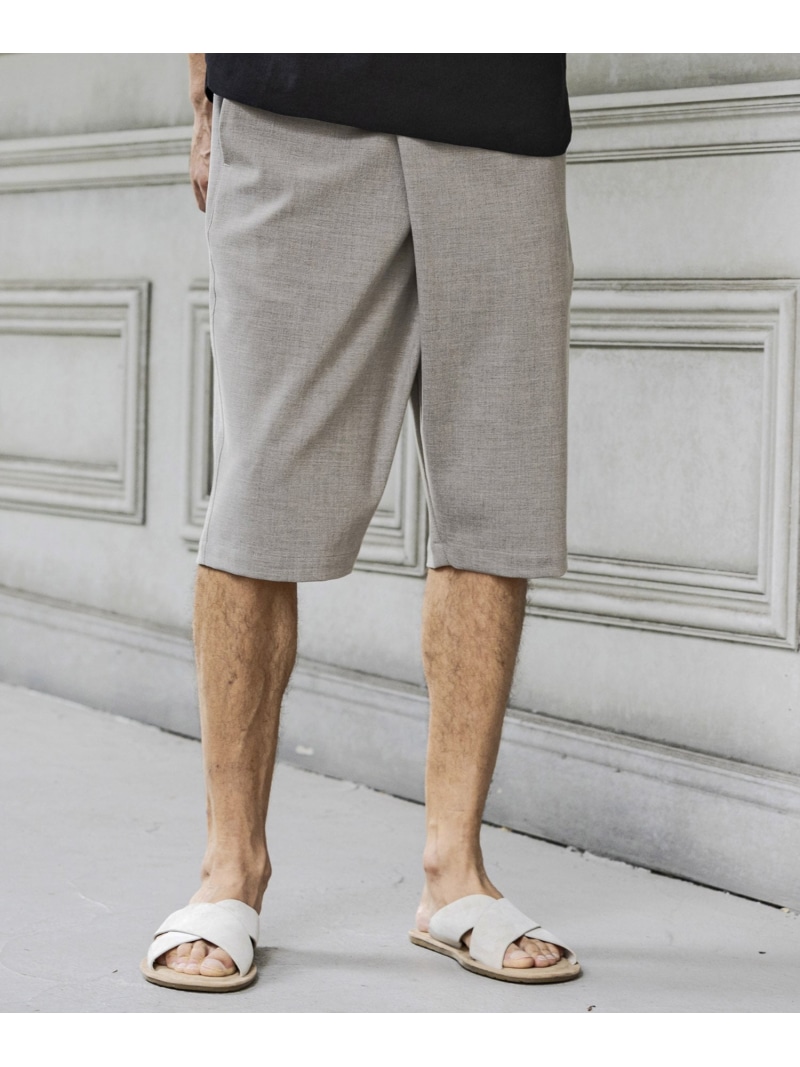 【SALE／30%OFF】C DIEM C DIEM ラップショートパンツ シフォン ズボン下 余分の物のズボン下 薄墨色 黒いこと【RBA_E】【貨物輸送無料】