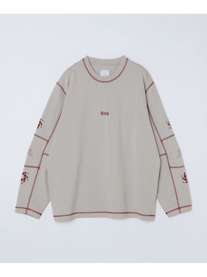 【SALE／30%OFF】SHIPS MEN ROA: INFO STITCH LONG SLEEVE シップス トップス カットソー・Tシャツ【RBA_E】【送料無料】