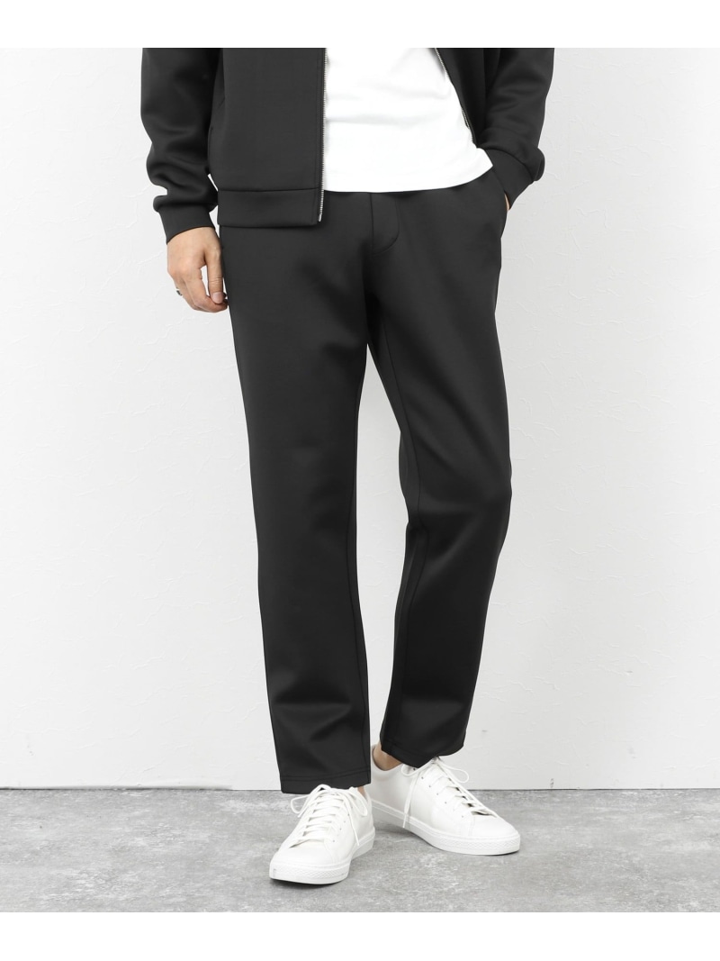 NOLLEY'S goodman 《セットアップ対応》ダブルニットイージーパンツ 26SS ノーリーズ パンツ その他のパンツ ブルー グレー ブラック【送料無料】