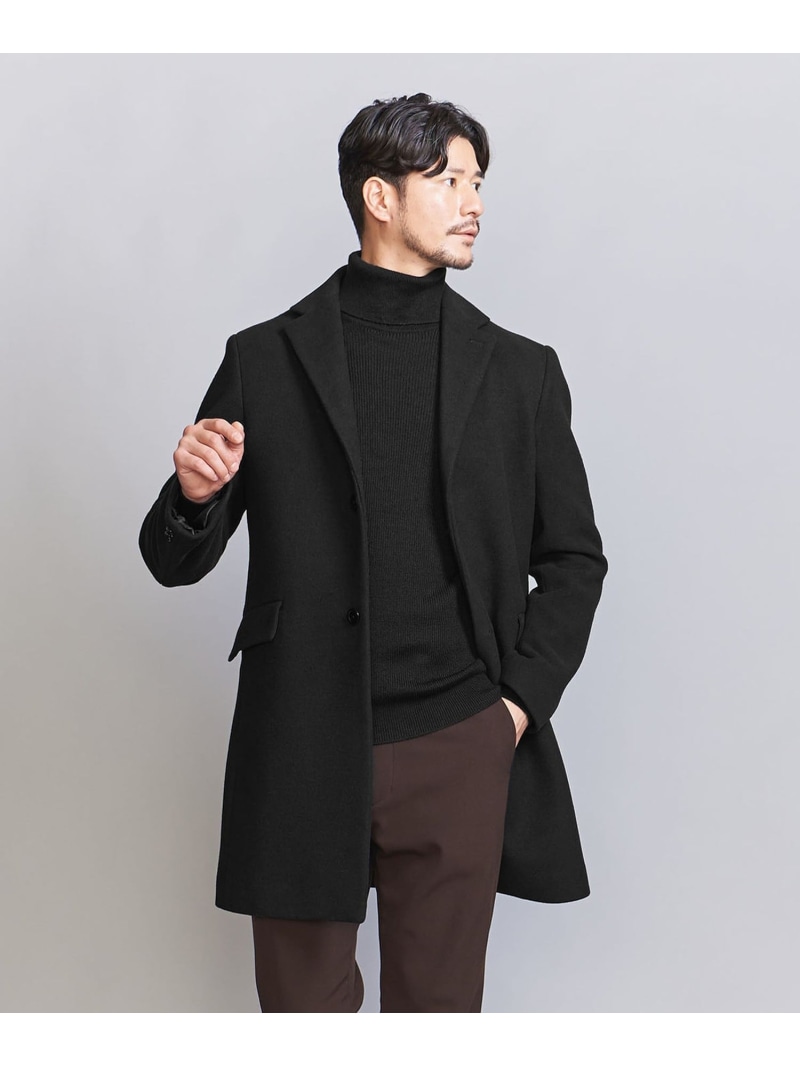 【楽天市場】BEAUTY&YOUTH UNITED ARROWS 【WEB限定 WARDROBE SMART】PE メルトン チェスターコート ...