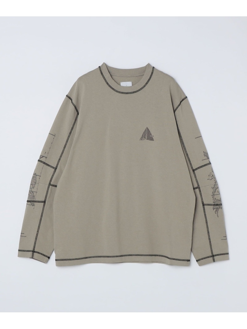 【SALE／30%OFF】SHIPS MEN ROA: NEOLITH LONG SLEEVE シップス トップス カットソー・Tシャツ グリーン【RBA_E】【送料無料】