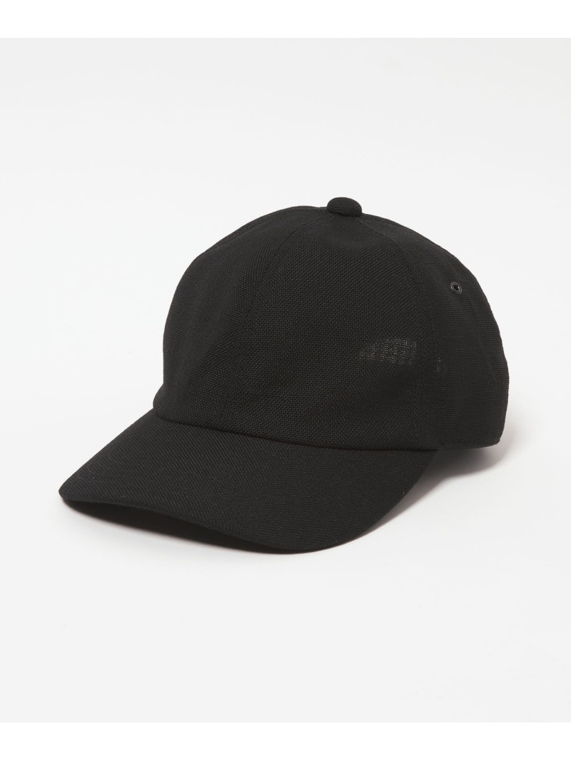 UNITED ARROWS green label relaxing 【別注】＜CPH＞GLR リネンライク 6パネル キャップ ユナイテッドアローズ グリーンレーベルリラクシング 帽子 キャップ ブラック【送料無料】