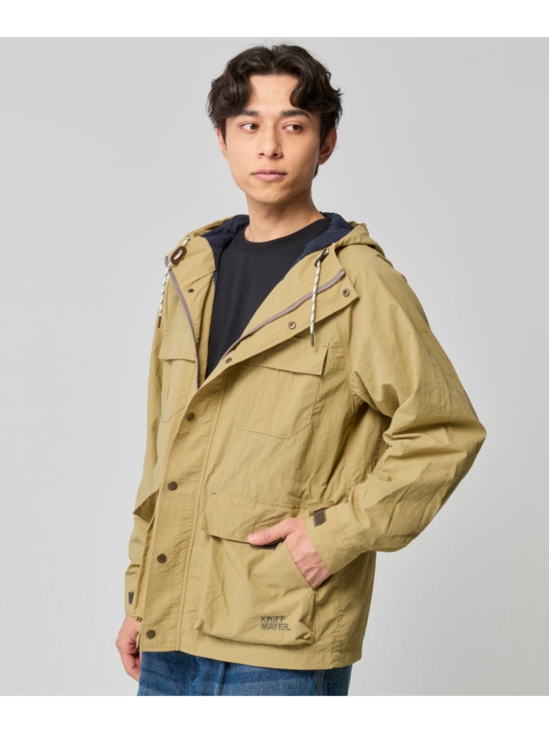 KRIFF MAYER (M)クリーネスマウンテンパーカー クリフメイヤー ジャケット・アウター 牟礼パーカー ベージュ 黒いこと 米国海軍 オレンジ色 緑であること【貨物輸送無料】 メンズファッション-コート・ジャケット
