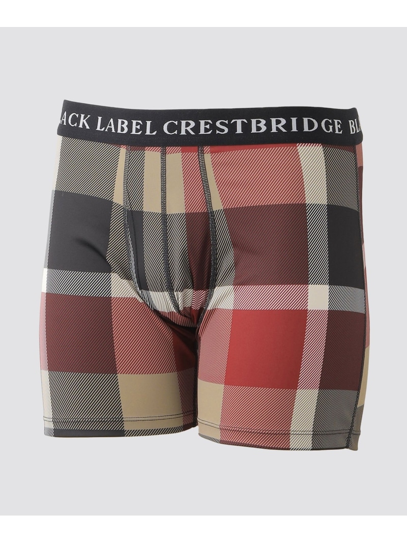 BLACK LABEL CRESTBRIDGE クレストブリッジチェックボクサーパンツ ブルーレーベル / ブラックレーベル・クレストブリッジ 靴下・レッグウェア 靴下 ベージュ レッド【送料無料】