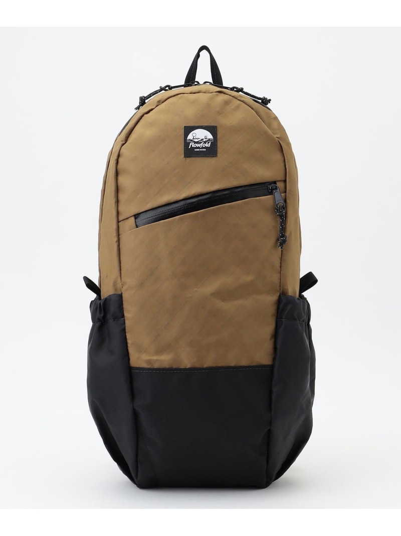 JOSEPH ABBOUD 【リサイクル素材・ハンドメイド生産】flowfold OPTIMIST BACKPACK 18L バックパック ジョセフアブード バッグ リュック・バックパック ホワイト ブラウン パープル ブラック【送料無料】