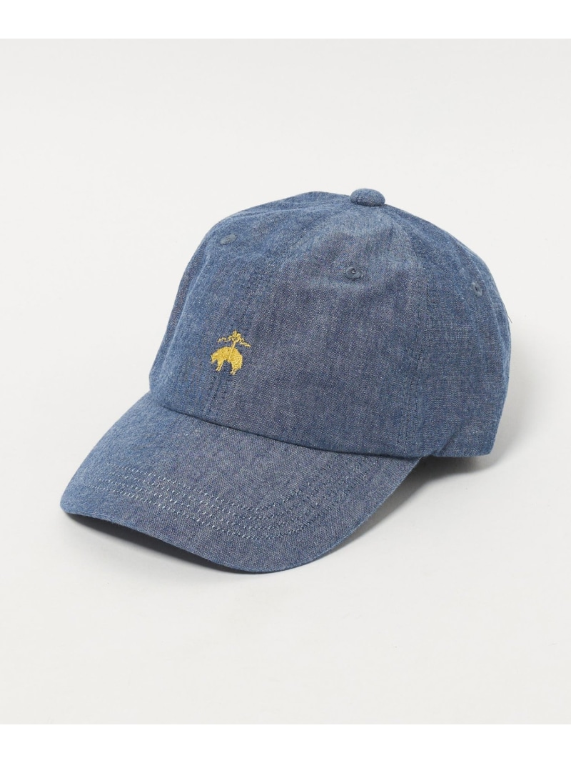 UNITED ARROWS 【別注】＜Brooks Brothers＞ シャンブレー キャップ ユナイテッドアローズ 帽子 キャップ ネイビー【送料無料】