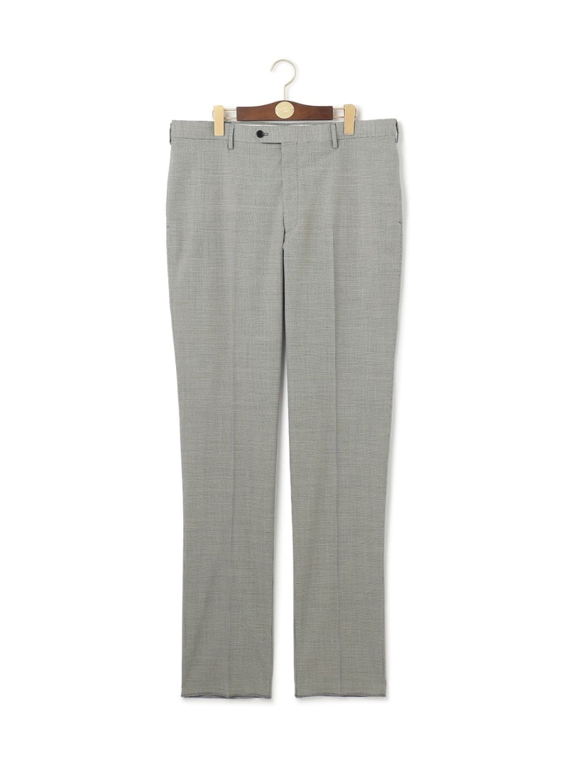 【SALE／30%OFF】J.PRESS 【KING SIZE】ハウンドトゥース パワーストレッチウール スラックス ジェイプレス パンツ スラックス・ドレスパンツ ブラック【RBA_E】【送料無料】