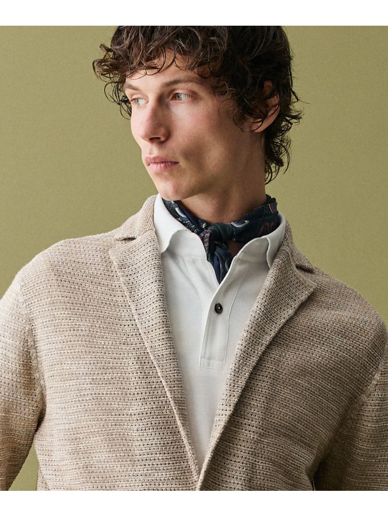 JOSEPH ABBOUD 【日本製】RCF綿ローン ペイズリープリント スカーフ ジョセフアブード ファッション雑貨 スカーフ・バンダナ グリーン【送料無料】