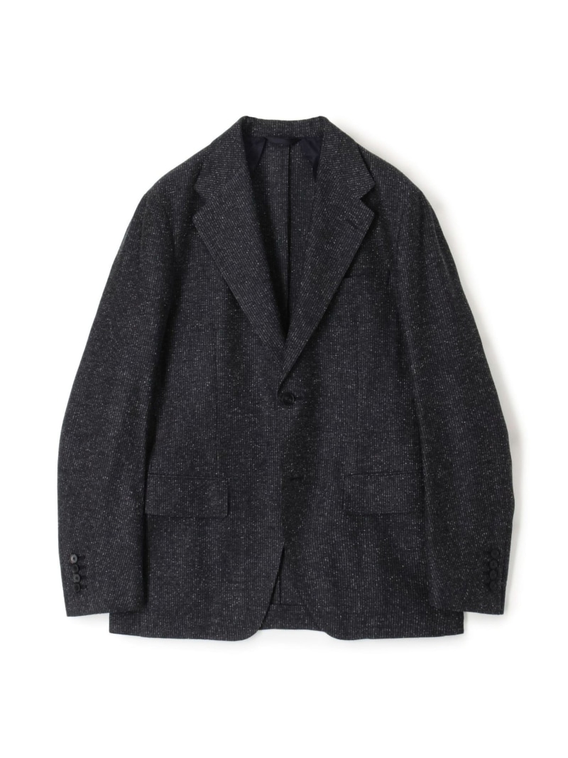TOMORROWLAND MEN シルクウール シングルブレステッド 2Bジャケット トゥモローランド ジャケット・アウター テーラードジャケット・ブレザー ネイビー【送料無料】