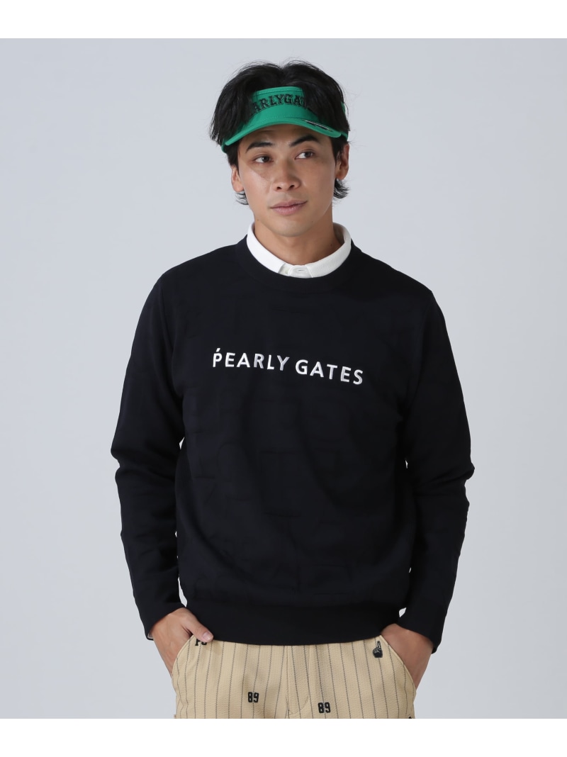 楽天市場】PEARLY GATES インターシャクルーネックニット ＜トラッド