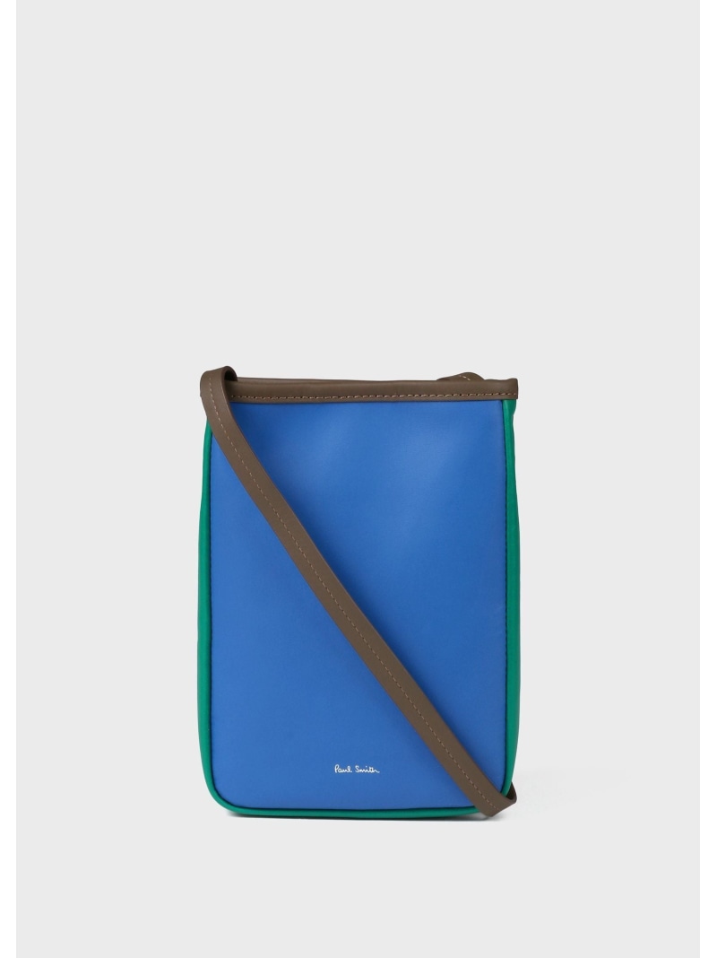 Paul Smith ソフトレザー ミニショルダーバッグ ポール・スミス バッグ その他のバッグ ブルー【送料無料】 14,454円