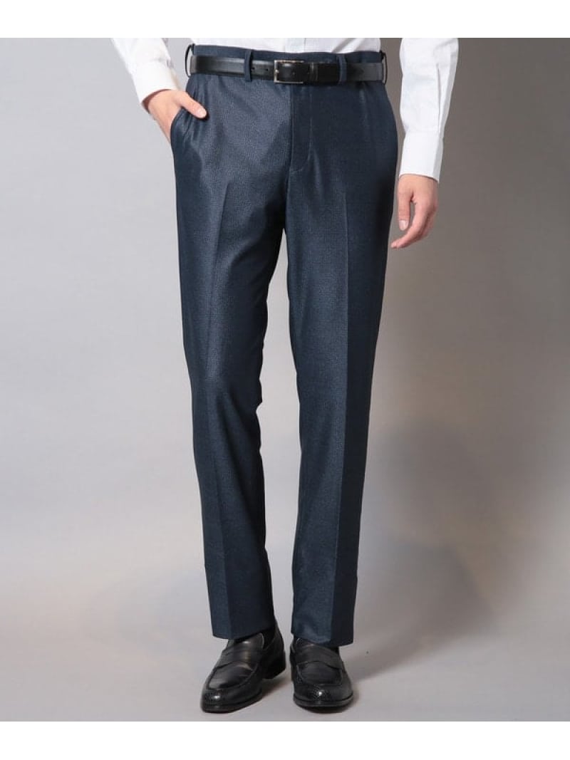 【SALE／50%OFF】CROWDED CLOSET ＜イージーケア＞スラックスパンツ(セットアップ対応) メンズ ビギ パンツ スラックス・ドレスパンツ グレー ネイビー【RBA_E】【送料無料】 6,160円