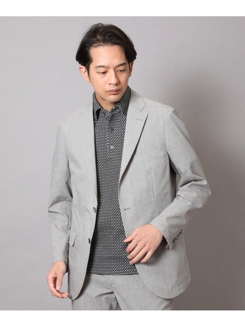【SALE／30%OFF】CROWDED CLOSET ＜COOL DOTS＞プリントテーラードジャケット(セットアップ対応) メンズ ビギ ジャケット・アウター テーラードジャケット・ブレザー ネイビー グレー ベージュ【RBA_E】【送料無料】