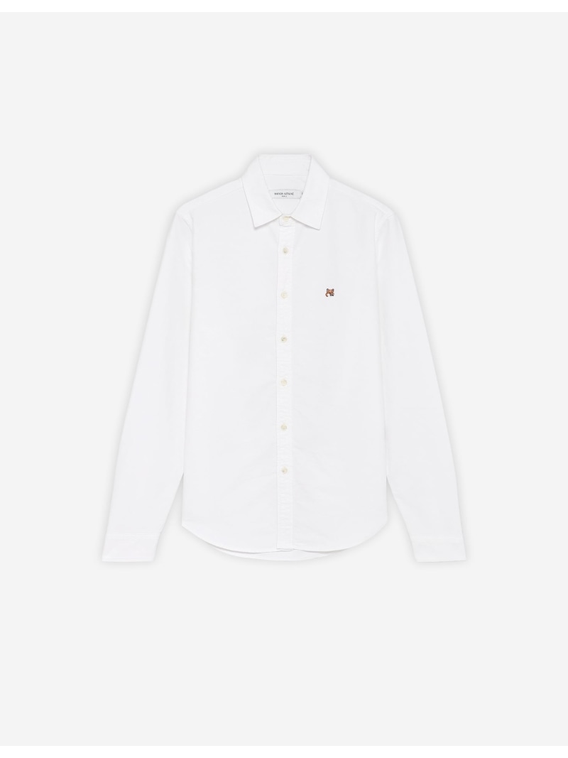 楽天市場】メゾンキツネ シャツ 長袖 メンズ グレイ フォックス