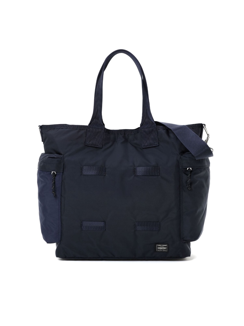 PORTER フォース 2WAYトートバッグ ボーイ 御徒面子 トートバッグ 米国海軍 黒いこと【貨物輸送無料】