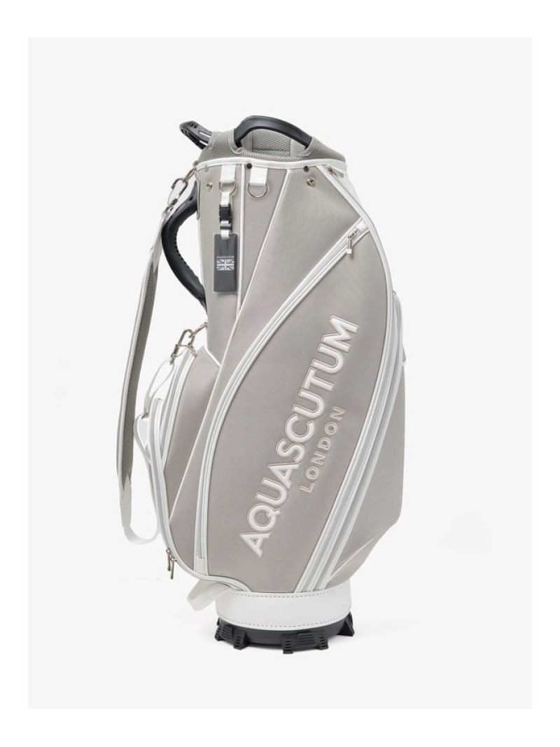 【SALE／30%OFF】Aquascutum GOLF GOLF AQロゴキャディーバッグ アクアスキュータム 御徒面子 余分の物の御徒面子 黒いこと 白いこと【RBA_E】【貨物輸送無料】