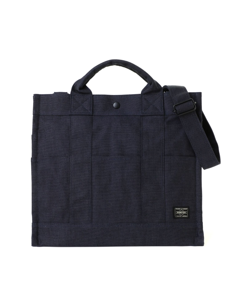 PORTER スモーキー 2WAYトートバッグ ボーイ 御徒面子 トートバッグ 赤銅色 黒いこと 米国海軍【貨物輸送無料】