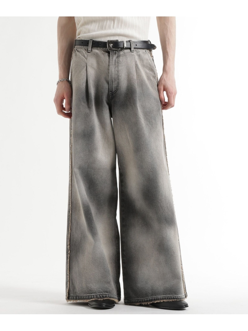 【SALE／19%OFF】HARE HAZE FADEジーンズズボン下 ハレ ズボン下 デニム・ジーンズズボン下 青碧 黒いこと 赤銅色【RBA_E】【貨物輸送無料】