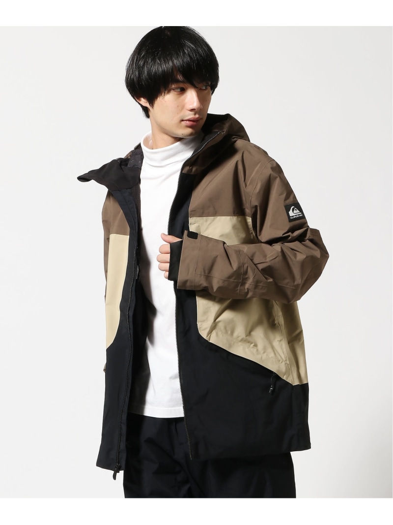【SALE／35%OFF】QUIKSILVER (M)FOREVER STRETCH GORE-TEX JK クイックシルバー ジャケット・アウター その他のジャケット・アウター グリーン カーキグリーン ブルー【RBA_E】【送料無料】