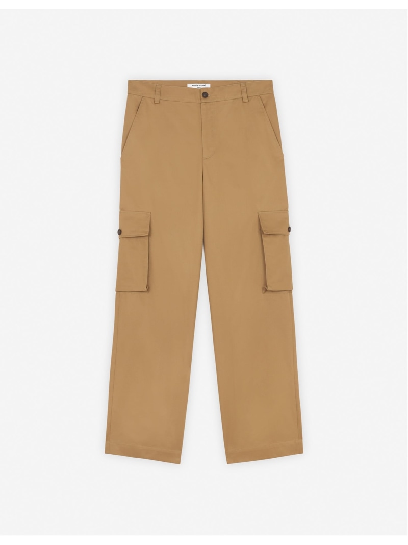 【SALE／55%OFF】Maison Kitsune 【公式】Maison Kitsune CARGO PANTS メゾン キツネ アーカイブス パンツ カーゴパンツ ベージュ【RBA_E】【送料無料】