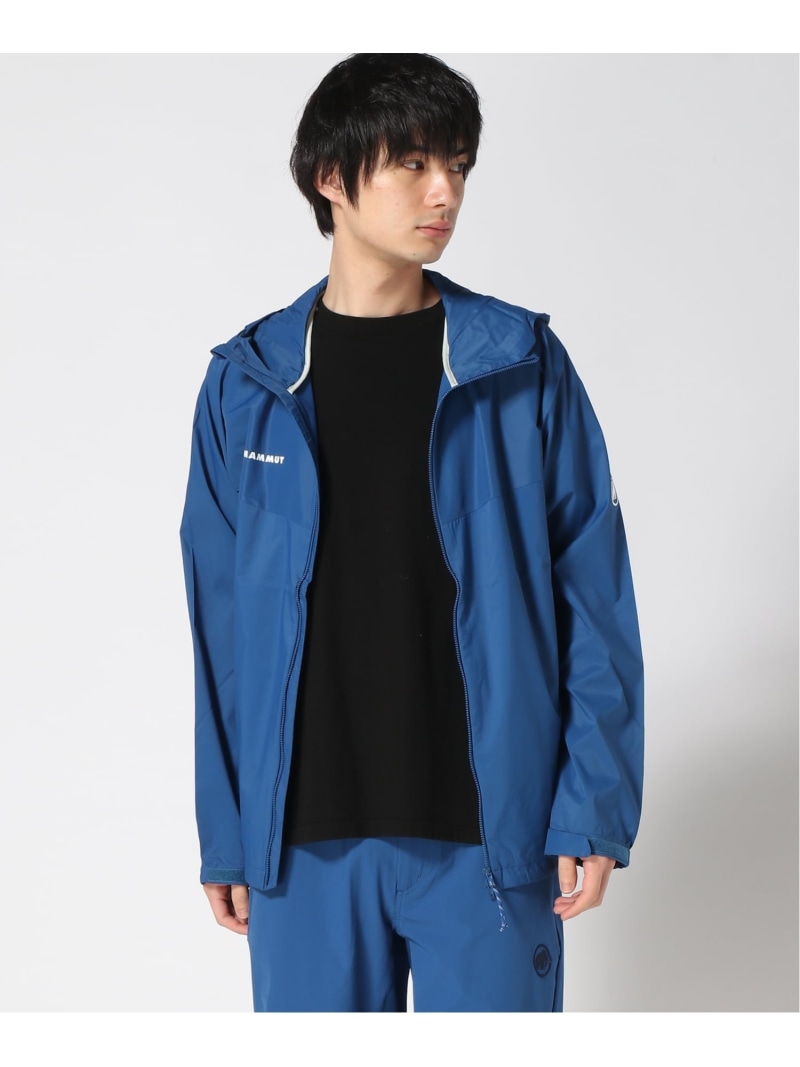 MAMMUT MAMMUT/(M)【堅苦しさ】グライダー 2.0 ウィンドブレーカー フーデッド 上衣 AF マムート ジャケット・アウター ナイロン上衣 青味【貨物輸送無料】