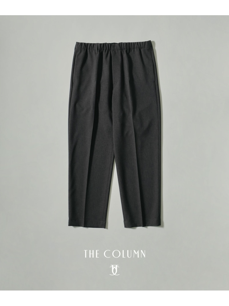 COLUMN COLUMN / トロピカル イージートラウザー＜THE COLUMN＞ エストネーション ズボン下 スラックス・お召しものズボン下 米国海軍 薄墨色【貨物輸送無料】 メンズファッション-ズボン・パンツ