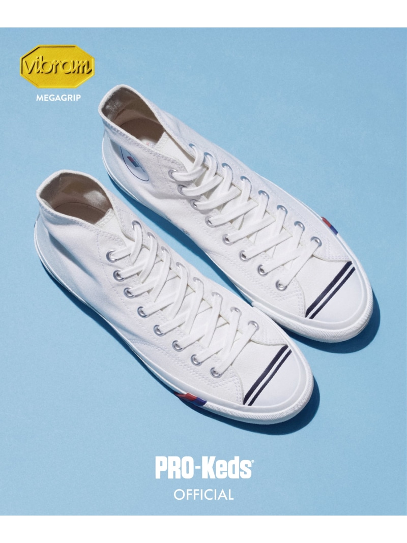 PRO-Keds 【公式】ロイヤルアメリカ ハイ ｜ スニーカー ｜ プロケッズ プロケッズ シューズ・靴 スニーカー ホワイト ブラック ブルー グリーン レッド イエロー【送料無料】
