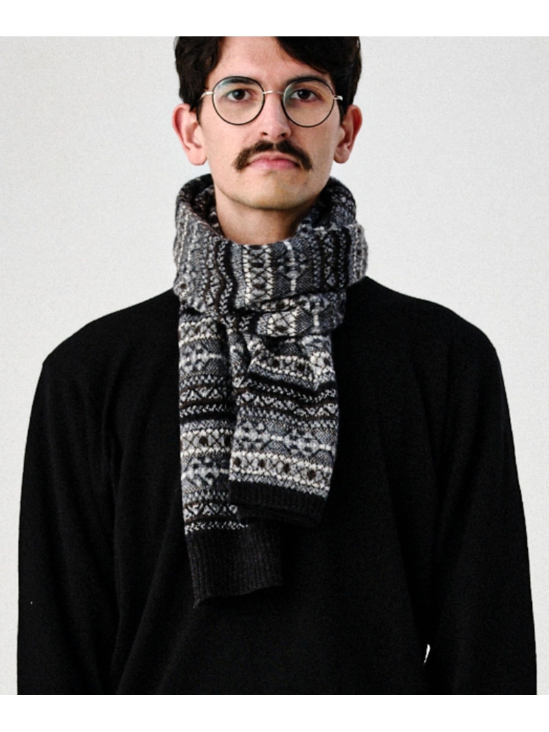 楽天市場】【NORLHA｜ノラ】YAK STOLE NOMAD NETS マフラー ストール