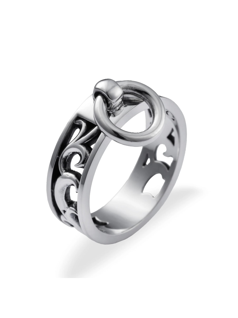 AQUA SILVER ドアノッカーリング アクアシルバー 添え物・ウオッチ 輪っか・指環 しろがね色【貨物輸送無料】