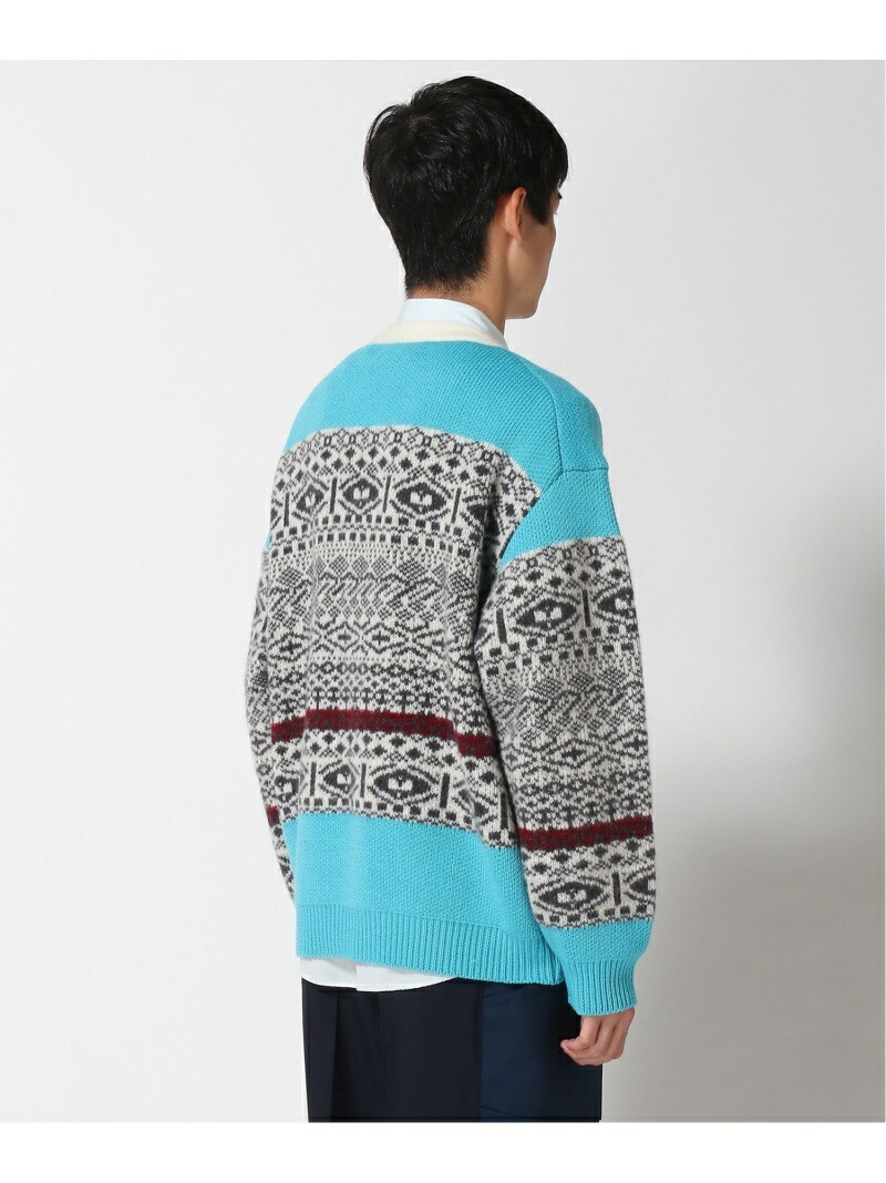 DIGAWEL Jacquard Cardigan ディガウェル トップス カーディガン 