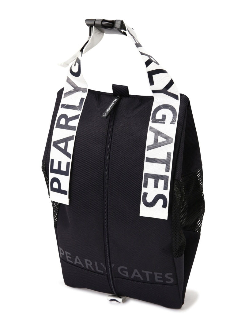 PEARLY GATES NEXT1 シューズケース (UNISEX) パーリーゲイツ スポーツ・アウトドア用品 ゴルフグッズ ネイビー ピンク【送料無料】