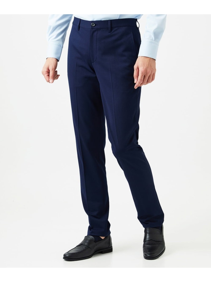 【SALE／20%OFF】MICHEL KLEIN HOMME 【セットアップ】メッシュテーラードスラックスパンツ ミッシェルクランオム パンツ その他のパンツ ベージュ ネイビー ブラック【RBA_E】【送料無料】｜ Fashion Men