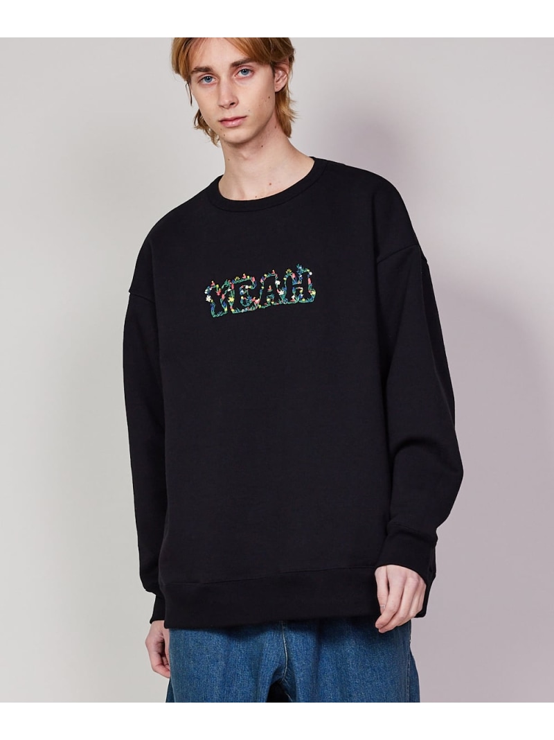 【SALE／40%OFF】rehacer rehacer/(U)YEAH RIGHT on Wakayama HW Sweat レアセル トップス スウェット・トレーナー グリーン ブラウン ブラック【RBA_E】【送料無料】