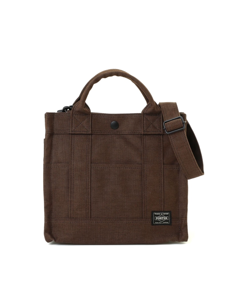 PORTER スモーキー 2WAYトートバッグ(S) ボーイ 御徒面子 トートバッグ 米国海軍 黒いこと 赤銅色【貨物輸送無料】