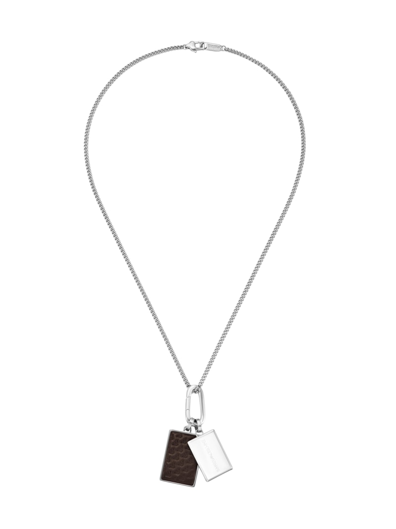 EMPORIO ARMANI エンポリオ・アルマーニ 佩び物 メンズ 首飾り しろがね色 EGS3252040 ウォッチステーションインターナショナル 佩び物・ウォッチ 首飾り しろがね色【貨物輸送無料】