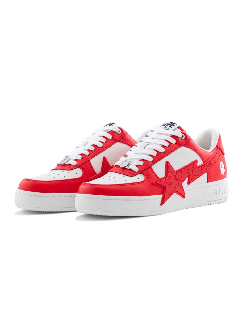 A BATHING APE BAPE STA OS #2 ア ベイシング エイプ シューズ・靴 スニーカー ホワイト ブラック レッド【送料無料】｜ Fashion Men