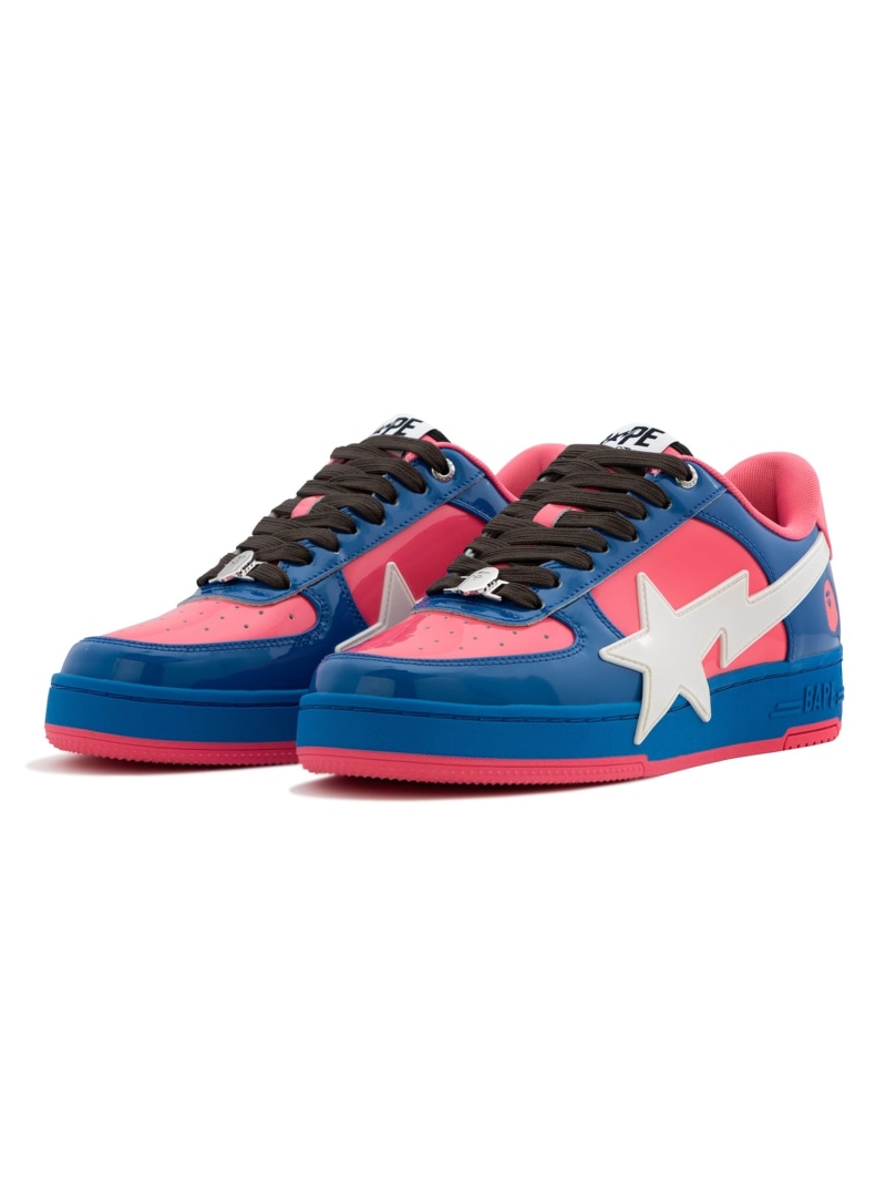 A BATHING APE BAPE STA OS #1 ア ベイシング エイプ シューズ・靴 スニーカー レッド ブルー【送料無料】| Fashion Men
