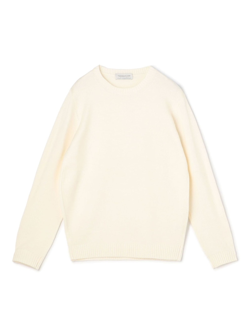【SALE／41%OFF】TOMORROWLAND MEN TOMORROWLAND tricot メリノベーシック クルーネックプルオーバー トゥモローランド トップス 編み物 白いこと 米国海軍 赤銅色 黄み 赤いこと 黒いこと【RBA_E】【貨物輸送無料】 ニット・セーター-メンズファッション-トップス