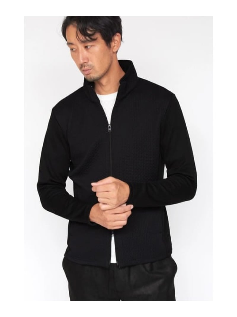【SALE／30%OFF】HIGH STREET HIGH STREET∴コンビスタンドブルゾン トルネードマート ジャケット・アウター ブルゾン・ジャンパー ホワイト ブラック【RBA_E】【送料無料】
