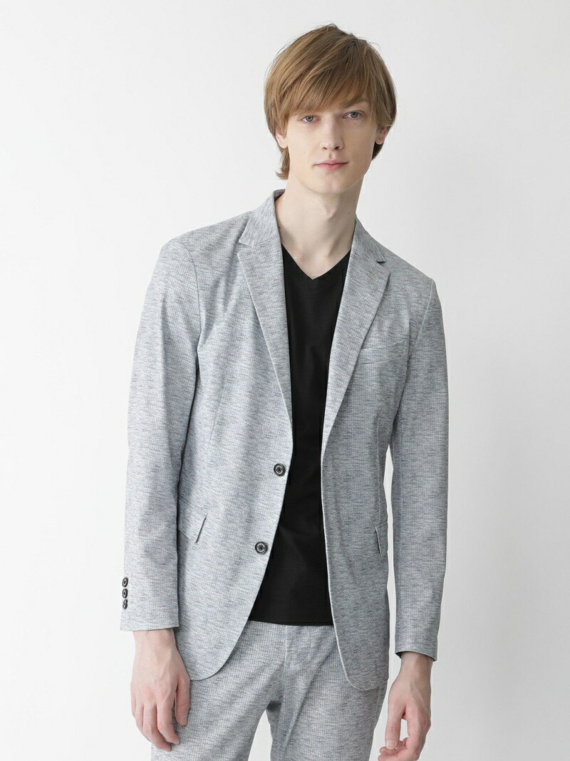 セットアップ Black Label Crestbridge カラミプリントハイストレッチメッシュジャケット ブルーレーベル ブラックレーベル クレストブリッジ コート ジャケット コート ジャケットその他 グレー ネイビー 大特価 Esdm Jatimprov Go Id