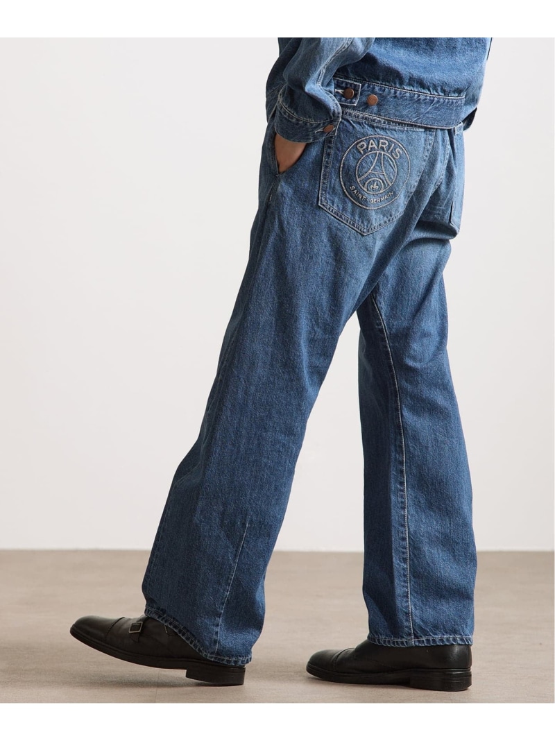 Paris Saint-Germain 【Paris Saint-Germain / パリ・サン\u003dジェルマン】 JP JAPAN Denim Pants エディフィス パンツ ジーンズ・デニムパンツ ブルー【送料無料】