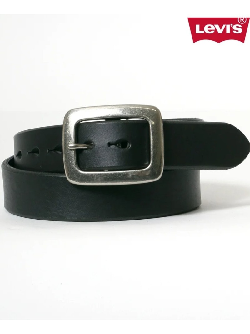 【SALE／3%OFF】Levi\u0027s Levi\u0027s リーヴァイズジーンズ 胴締め 35粍 TWO HORSE なめし革胴締め 日本製 マルカワ 流行り物雑貨 胴締め ベージュ 黒いこと 赤銅色【RBA_E】【貨物輸送無料】