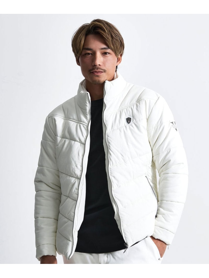 VIOLA VIOLA PUスタンド中綿JKT シルバーバレット ジャケット・アウター ダウンジャケット・ダウンベスト ブラック ホワイト ブラウン【送料無料】
