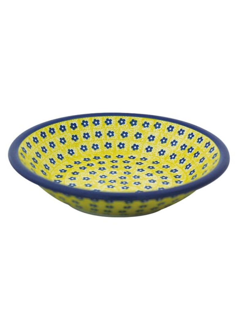 Ceramika Artystyczna スーププレートNo.242X ツェラミカ　アルティスティチナ 食器・調理器具・キッチン用品 食器・皿 イエロー【送料無料】