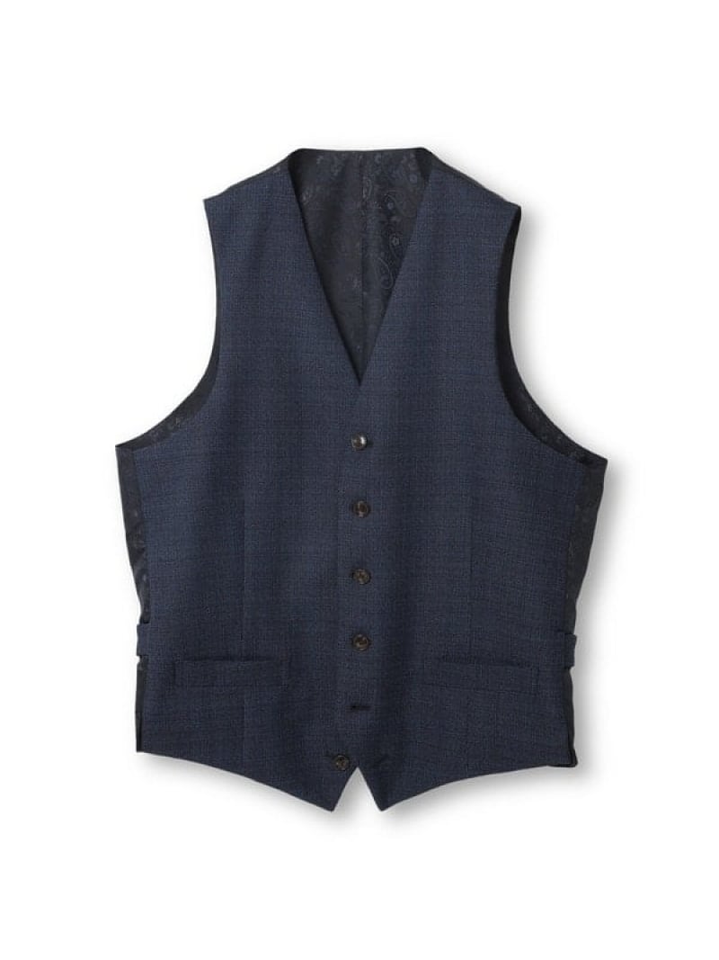 楽天市場】【スリーピース対応】サージ綾ブラック無地ベスト MEN'S