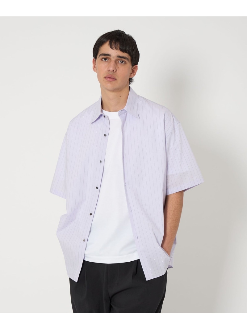 【SALE／50%OFF】monkey time BEAUTY&YOUTH UNITED ARROWS グリッター ストライプ シャツ ユナイテッドアローズ アウトレット トップス シャツ・ブラウス ホワイト【RBA_E】【送料無料】